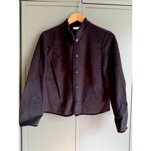 ARMANI COLLEZIONI womens sz 12 Antinea military style wool blazer EUC